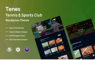 Tenes - Tennis And Sports Club Wordpress Theme