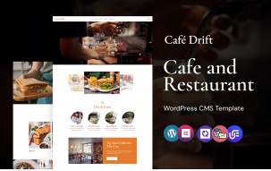 Cafe-Drift - Cafe and Restaurant WordPress Elementor Theme