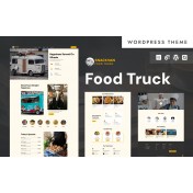 Snackvan - Street Food & Food Truck WordPress Elementor Theme