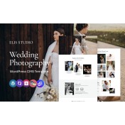 Elis Studio - Wedding Photography Studio Multipurpose WordPress Elementor Theme