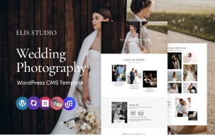 Elis Studio - Wedding Photography Studio Multipurpose WordPress Elementor Theme
