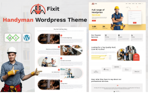 Fixit - Handyman & Repair Services WordPress Theme