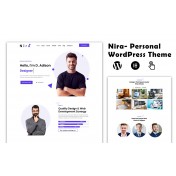 Nira &ndash; Personal Portfolio WordPress Theme