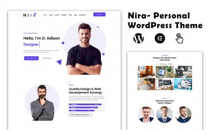 Nira &ndash; Personal Portfolio WordPress Theme