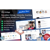 Kollege - Education, College, University, Coaching, School, LMS, and Online Course WordPress Theme