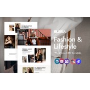 Elur&iacute;a - Fashion & Lifestyle WordPress Elementor Theme