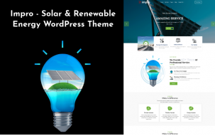 Impro - Solar & Renewable Energy WordPress Theme