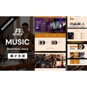 Musiico - Classical Music & Orchestral Group WordPress Elementor Theme