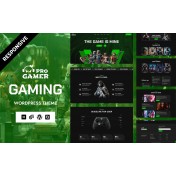 ProGamer - Multiplayer Games & eSports Clan WordPress Elementor Theme