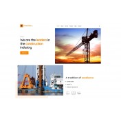 Construction Business WordPress Theme
