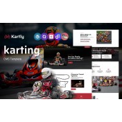 Kartly - Karting Club Multipurpose Responsive WordPress Theme