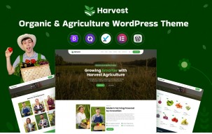 Harvest - Organic & Agriculture WordPress Theme
