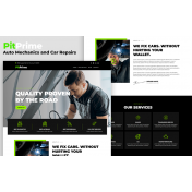 Pitprime - Auto Mechanics and Car Repairs CMS WordPress Theme