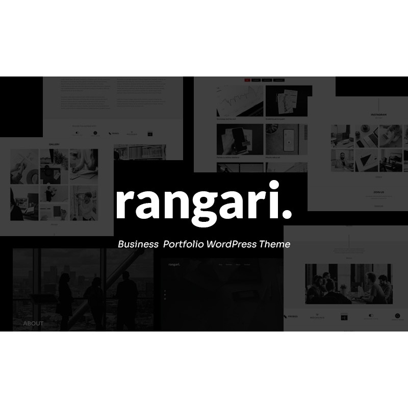Rangari - Business Portfolio WordPress Theme