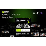 Dexor - Digital Agency And Creative Studio WordPress Theme