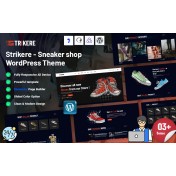Strikere - Sneaker Shop WordPress Theme