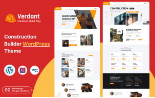Verdant - Construction and Builder WordPress Theme