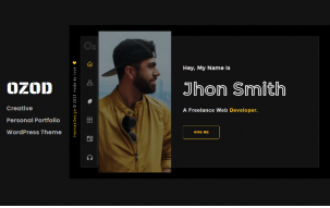 Ozod - Personal Portfolio WordPress Theme