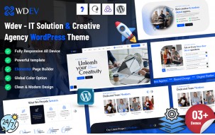 Wdev - Business WordPress Theme