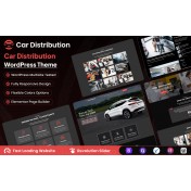 Car Distribution Elementor WordPress Theme