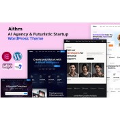 Aithm - AI Agency & Futuristic Startup WordPress Theme