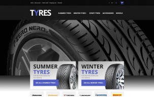 Automobile Tires Shop Template