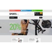 Active Sports Store Shop Template