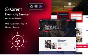 Karent - Electricity Services WordPress Theme