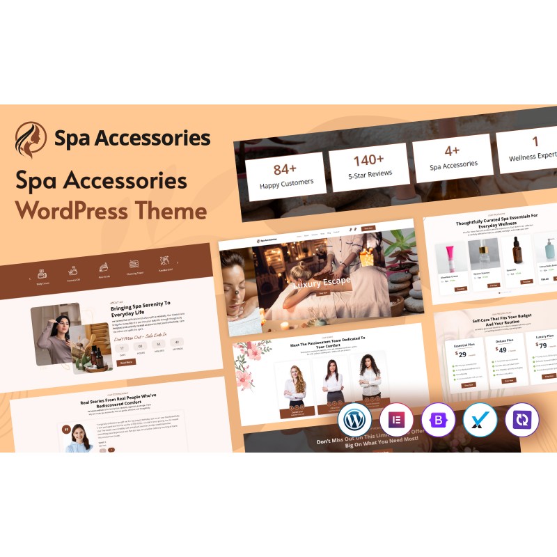 Spa Accessories WordPress Theme