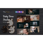 Tinybloom &ndash; Newborn & Baby Photography WordPress Theme