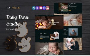 Tinybloom &ndash; Newborn & Baby Photography WordPress Theme