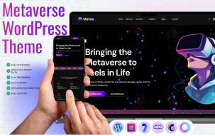 Metax - Metaverse WordPress Theme