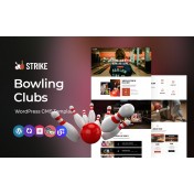 Strike - Bowling Clubs Multipurpose WordPress Elementor Theme