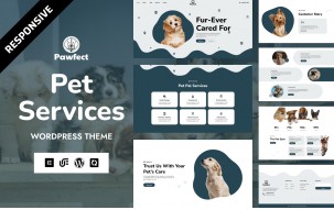 Pawfect - Pet Daycare & Veterinary Services WordPress Elementor Theme