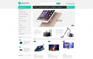 Electronic Store Shop Template