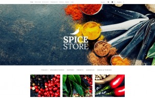 Spice Food Shop Shop Template