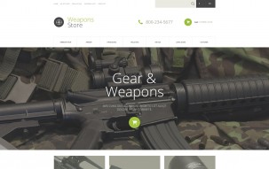 Weapons Collection Shop Template