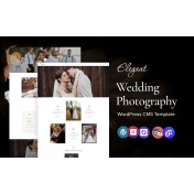 elegant - Wedding Photography and Studio WordPress Elementor Theme