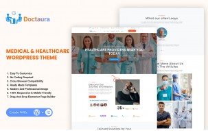 Doctaura &ndash; Medical & Healthcare WordPress Theme