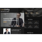 lexUnity - Law Firm & Lawyer WordPress Theme