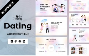 Love Journey - Online Dating & Relationship WordPress Elementor Theme