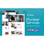 piping - Plumber and Handyman Services WordPress Elementor Theme
