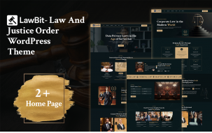LawBit &ndash; Modern Law Firm & Attorney WordPress Theme