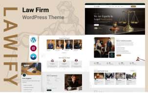 Lawify &ndash; Law Firm & Legal Services WordPress Theme