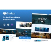Surfox - Surfing & Scuba Diving WordPress Theme