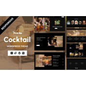 First Sip - Modern Cocktail Bar & Nightlife WordPress Elementor Theme