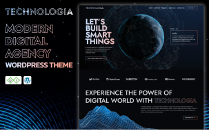 Technologia &ndash; Digital Agency & Tech Startup WordPress Theme
