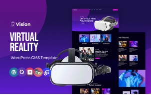 Vision - Virtual Reality Multipurpose WordPress Elementor Theme