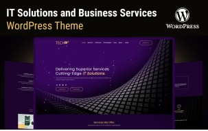 Techit | IT Solutions & Business Services Multipurpose Responsive WordPress Theme