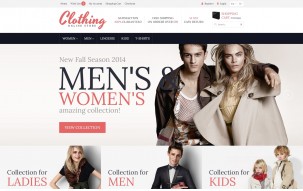 Clothing for Everyone Shop Template